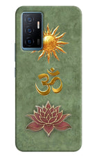 Om & Lotus Vivo Y75 Back Cover