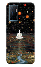 Space Monk Vivo Y75 Hard Case Back Cover by Casekaro