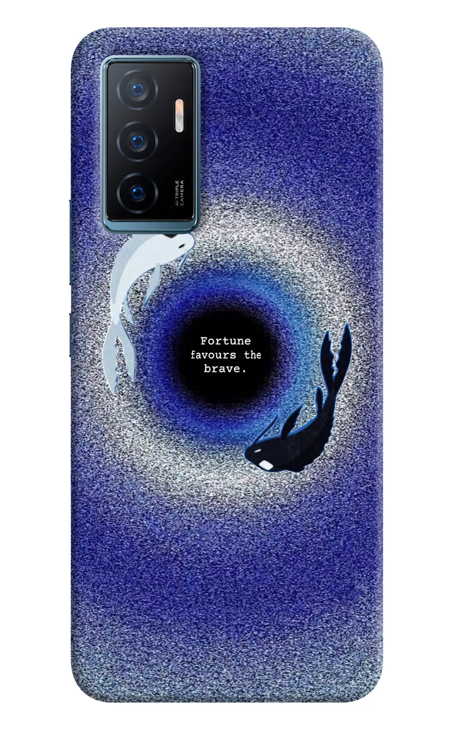 Dark Koi Vivo Y75 Back Cover, Hard case