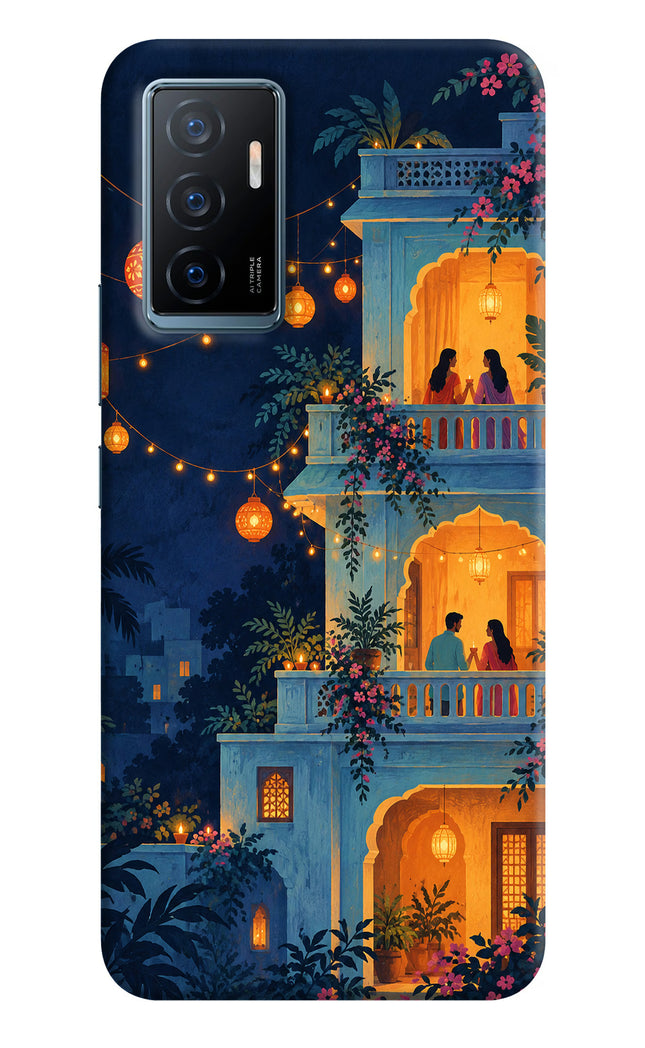 Balcony Glow Vivo Y75 Hard Case Back Cover by Casekaro
