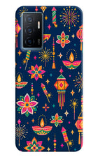 Festive Pop Vivo Y75 Hard Case Back Cover by Casekaro