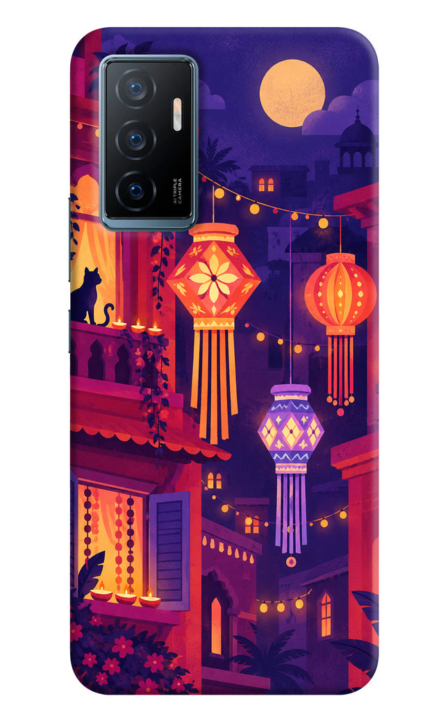 Lantern Lane Vivo Y75 Hard Case Back Cover by Casekaro