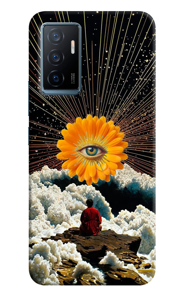 Cosmic Flower Vivo Y75 Hard Case Back Cover by Casekaro