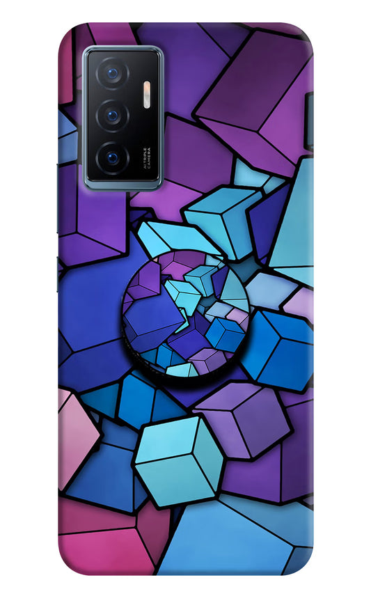 Cubic Abstract Vivo Y75 Pop Case