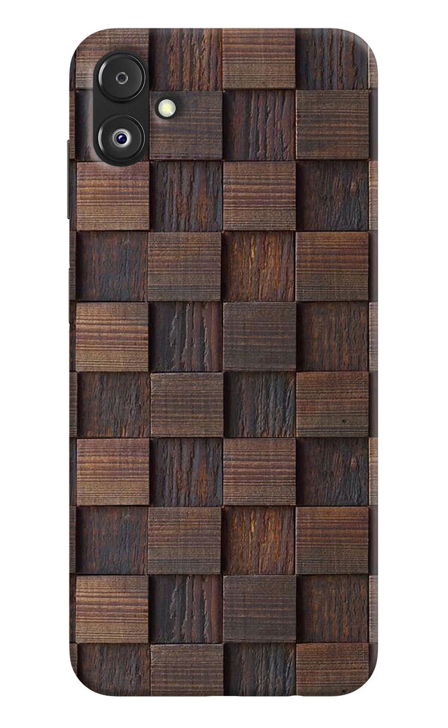 Wooden Cube Design Samsung F14 5G Back Cover