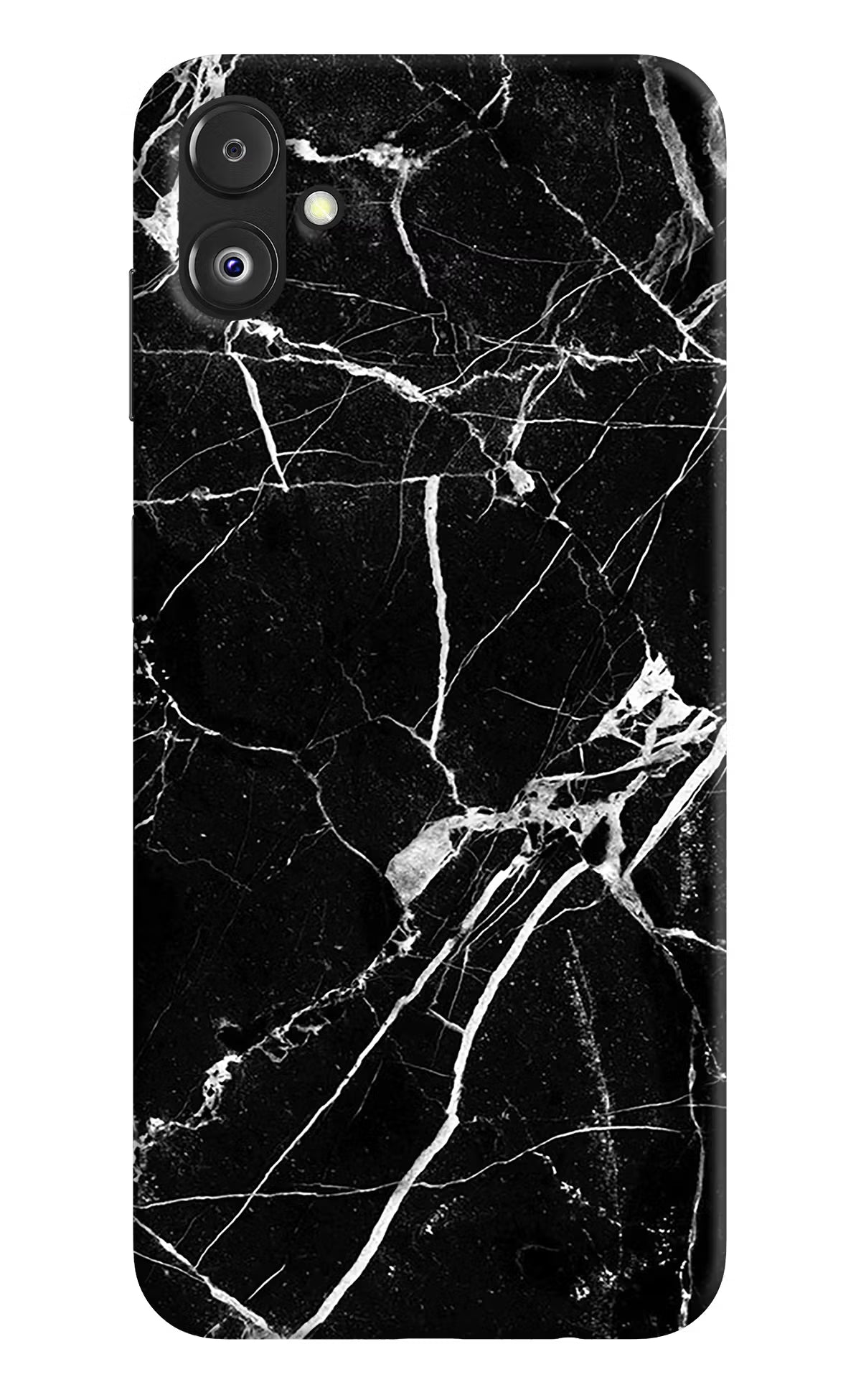 Black Marble Pattern Samsung F14 5G Back Cover