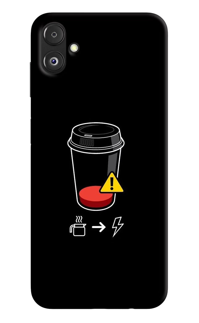 Coffee Samsung F14 5G Back Cover