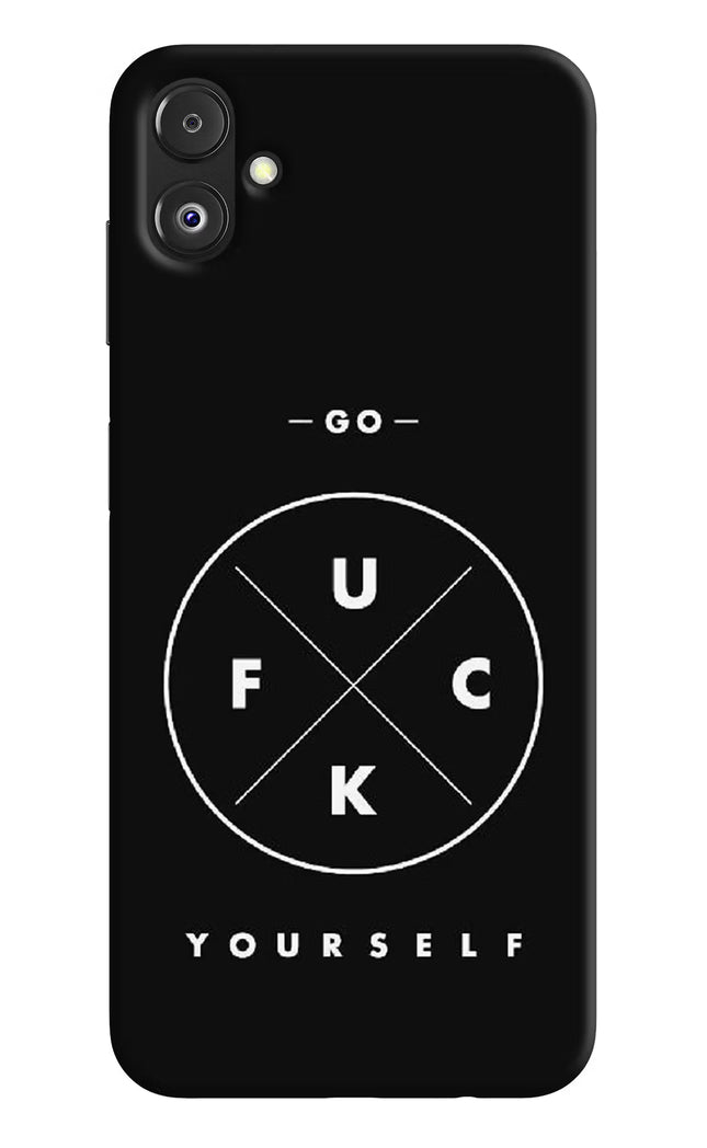 Go Fuck Yourself Samsung F14 5G Back Cover