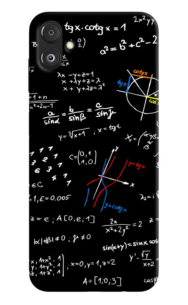 Mathematics Formula Samsung F14 5G Back Cover