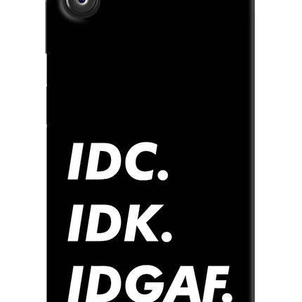 Idc Idk Idgaf Samsung F14 5G Back Cover