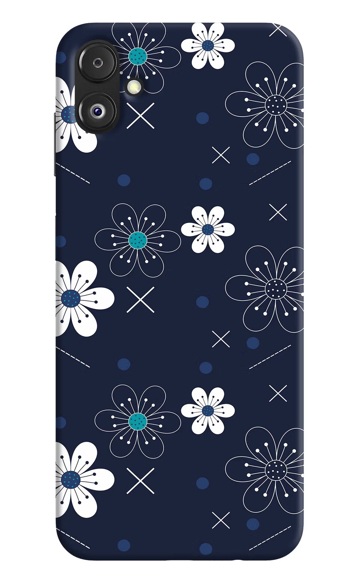 Flowers Samsung F14 5G Back Cover