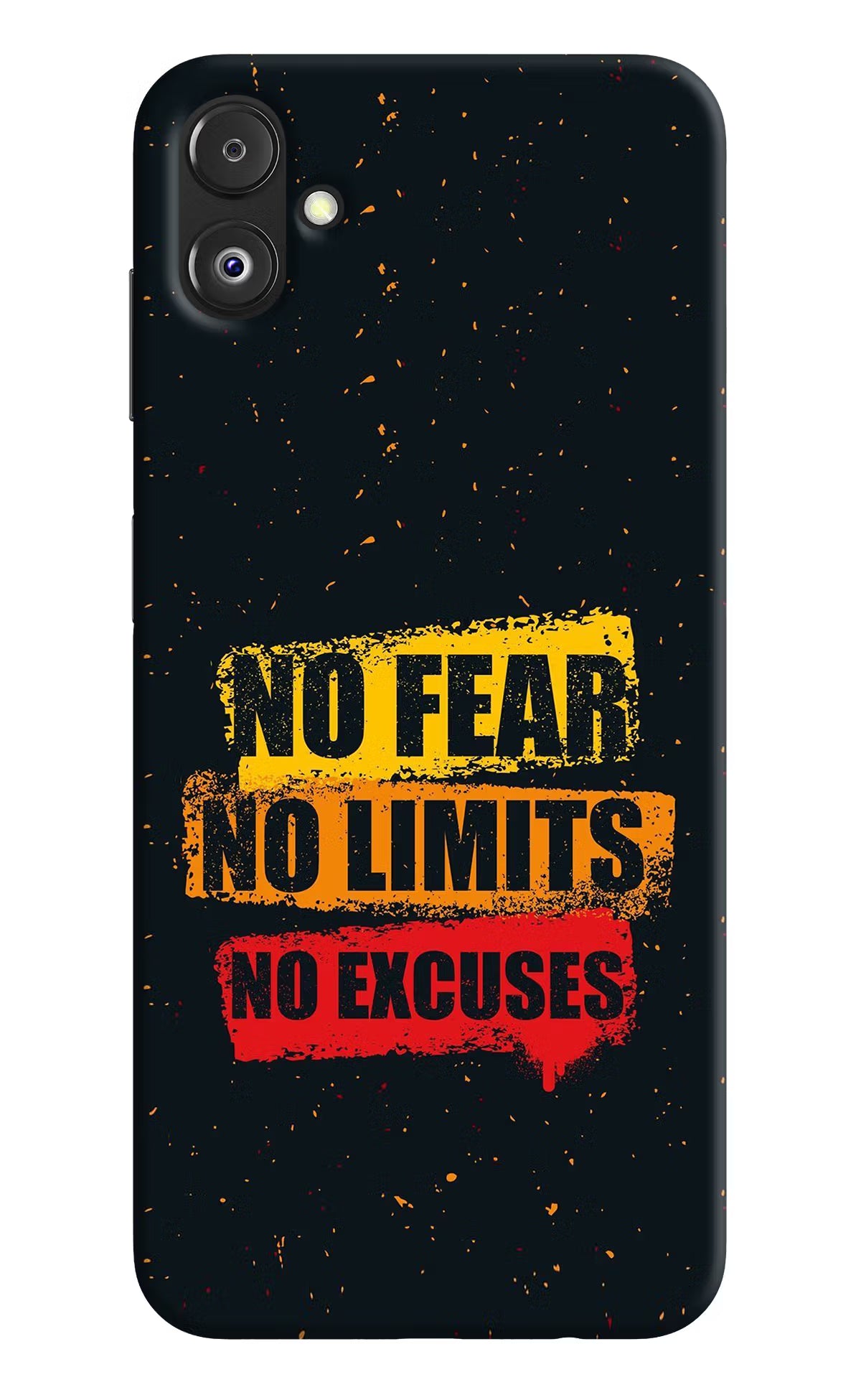 No Fear No Limits No Excuse Samsung F14 5G Back Cover