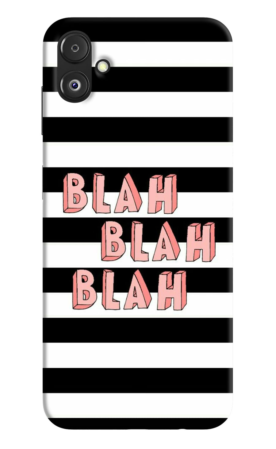 Blah Blah Blah Samsung F14 5G Back Cover, Hard case