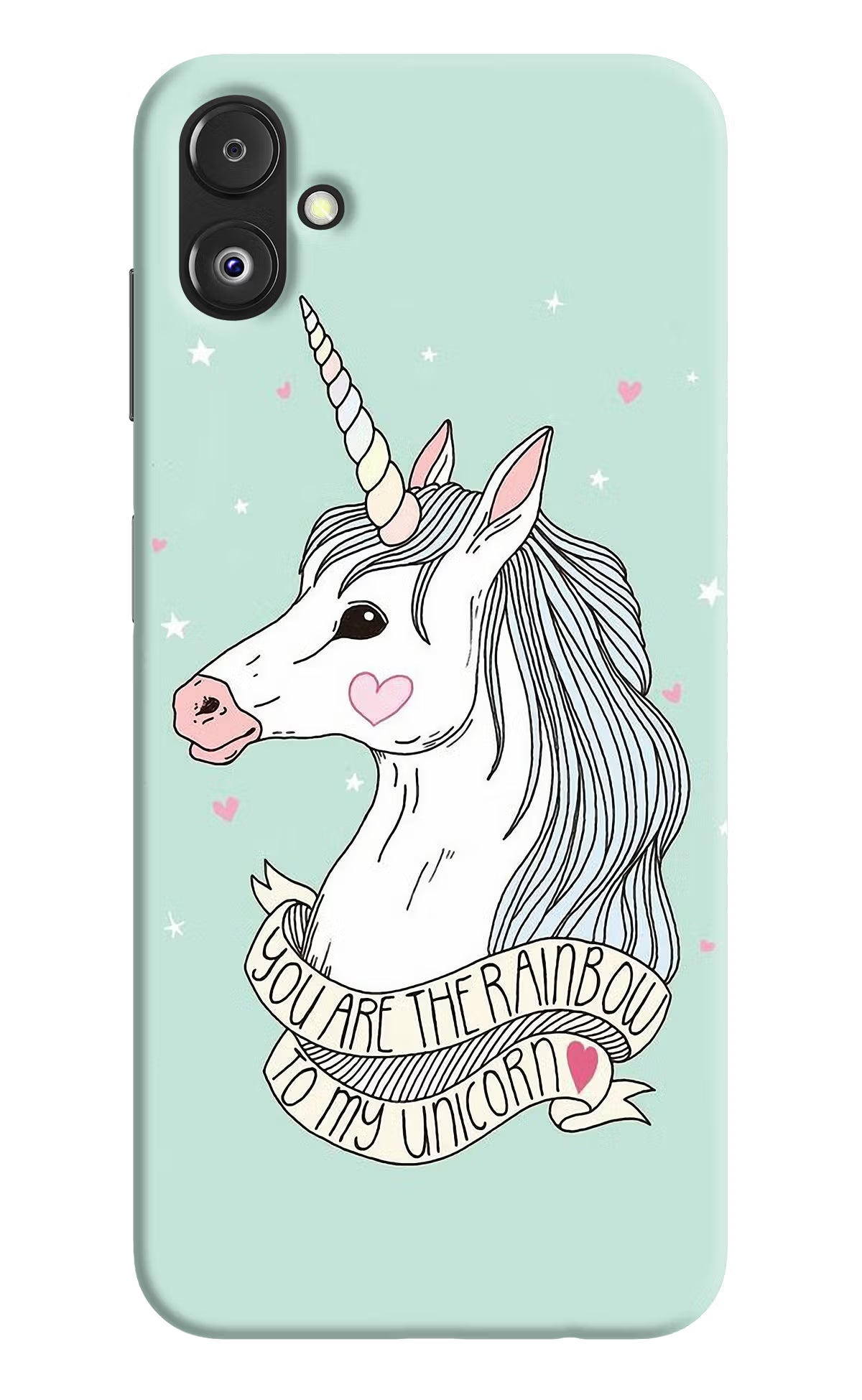 Unicorn Wallpaper Samsung F14 5G Back Cover