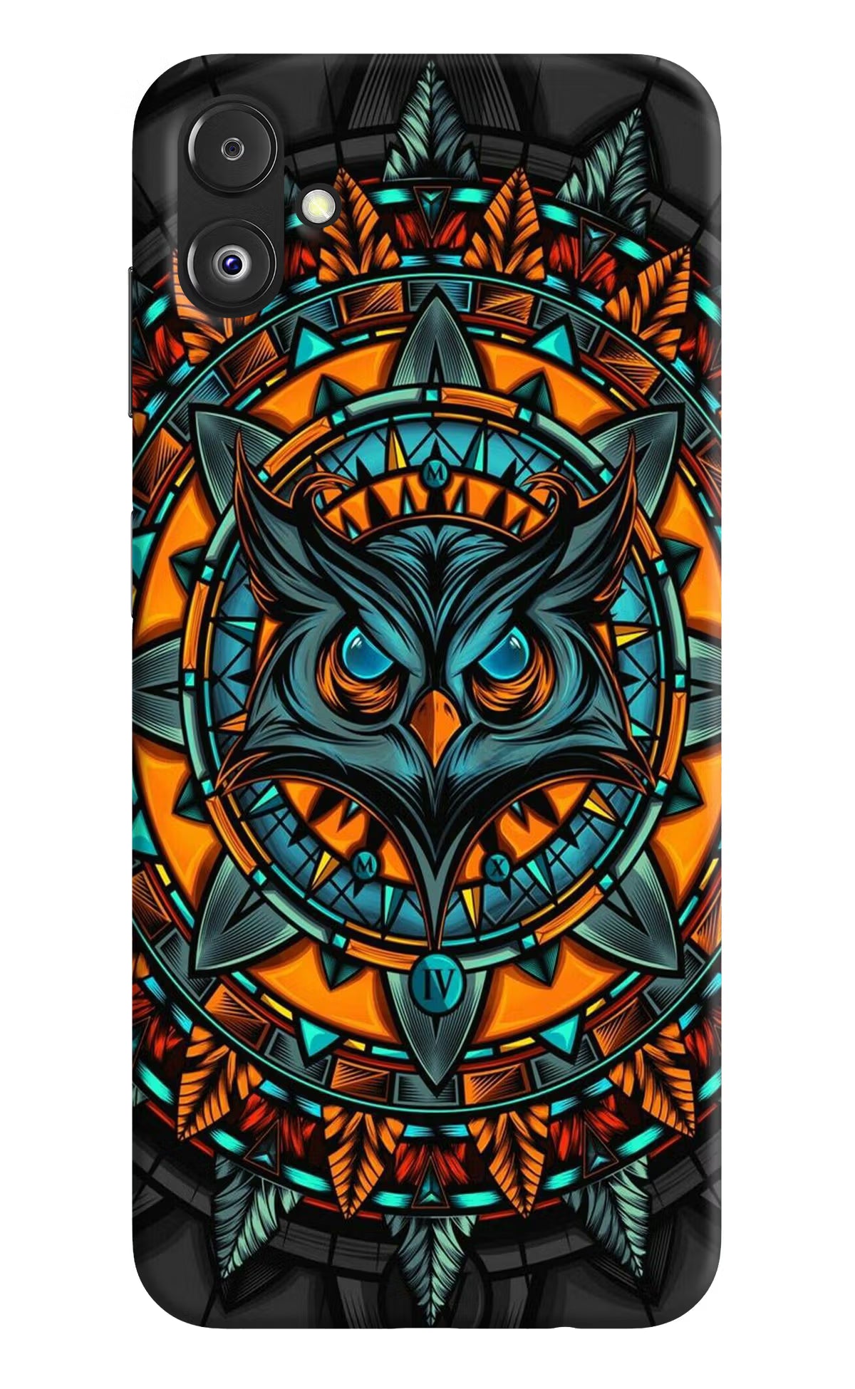 Angry Owl Art Samsung F14 5G Back Cover