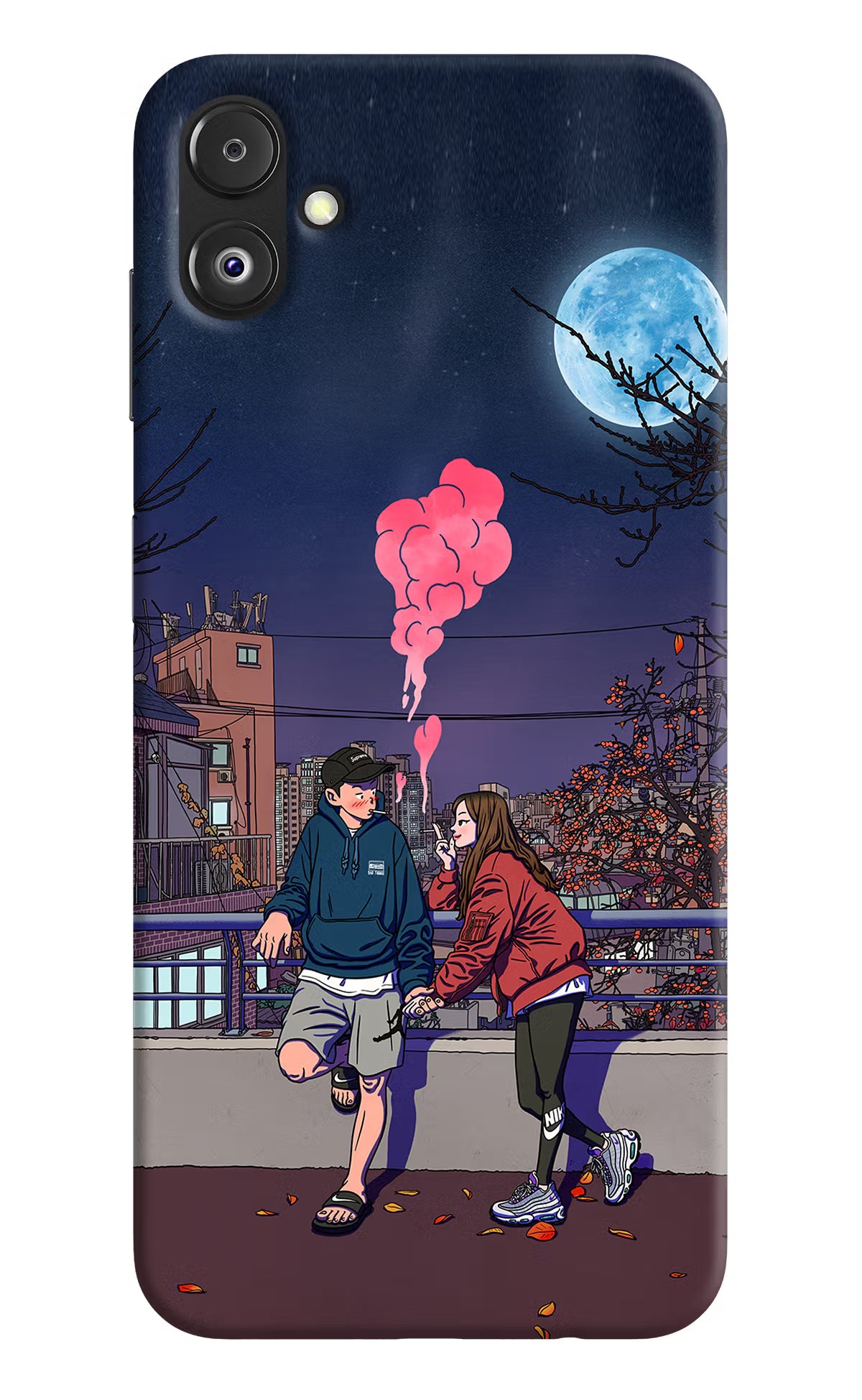 Chilling Couple Samsung F14 5G Back Cover