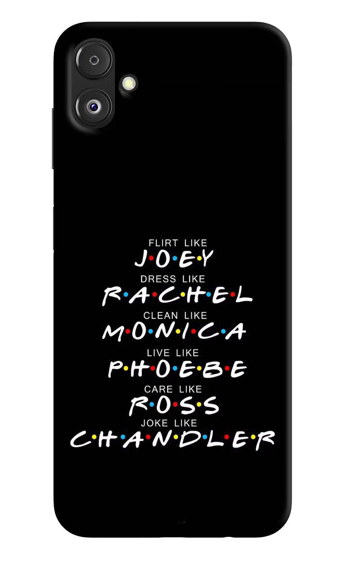 FRIENDS Character Samsung F14 5G Back Cover