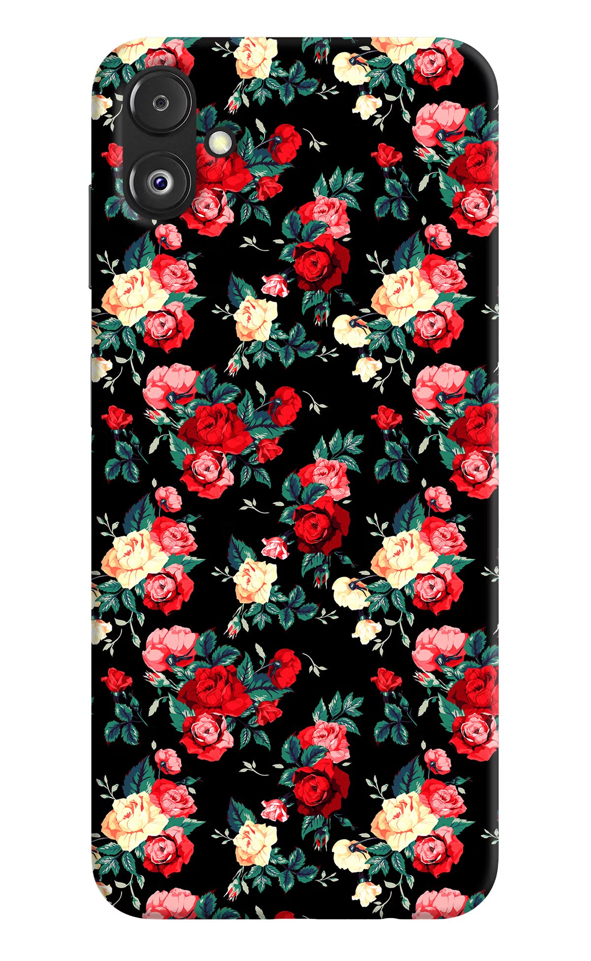Rose Pattern Samsung F14 5G Back Cover