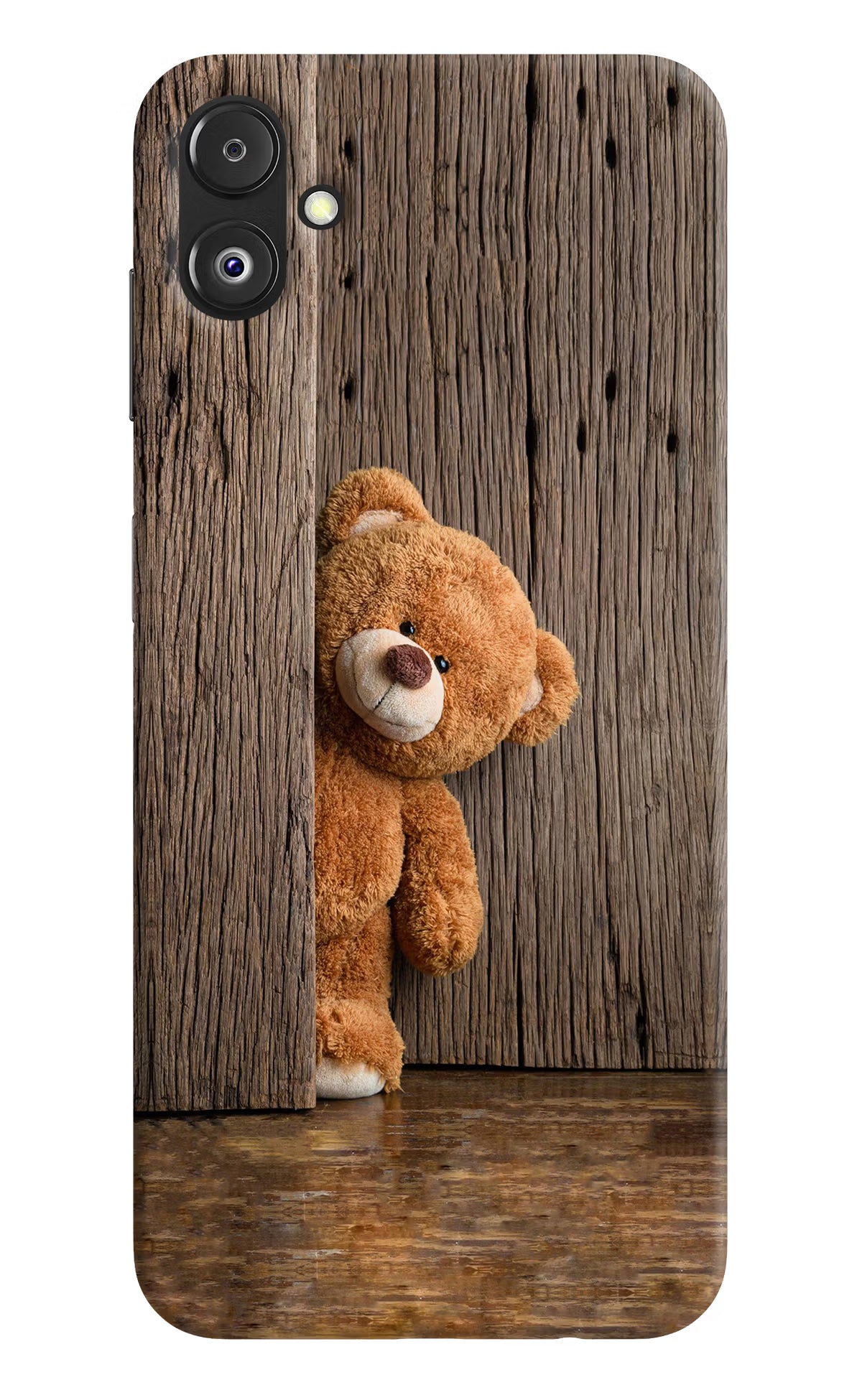 Teddy Wooden Samsung F14 5G Back Cover