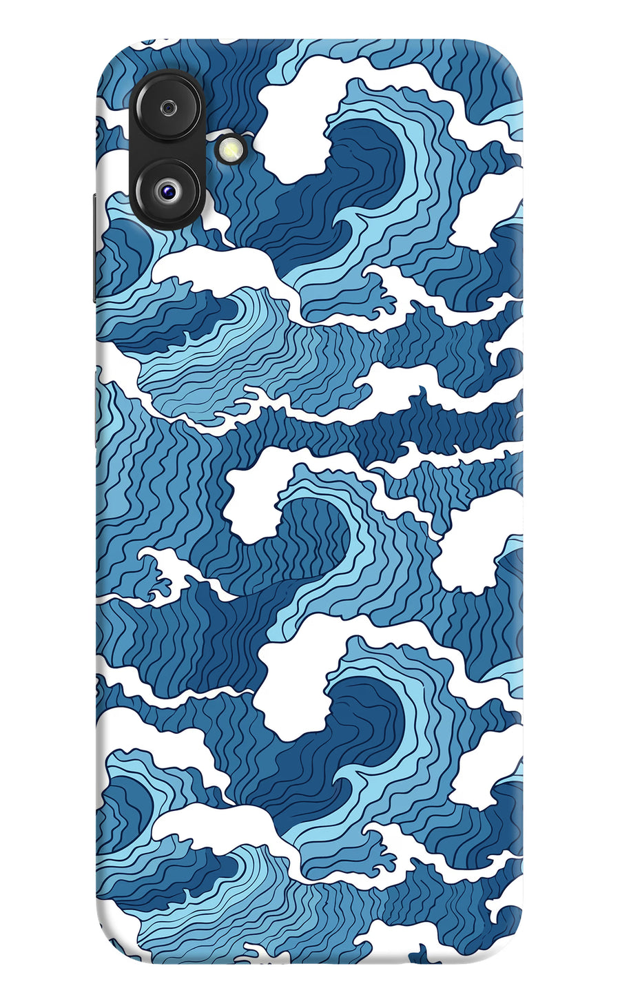Blue Waves Samsung F14 5G Back Cover, Hard case