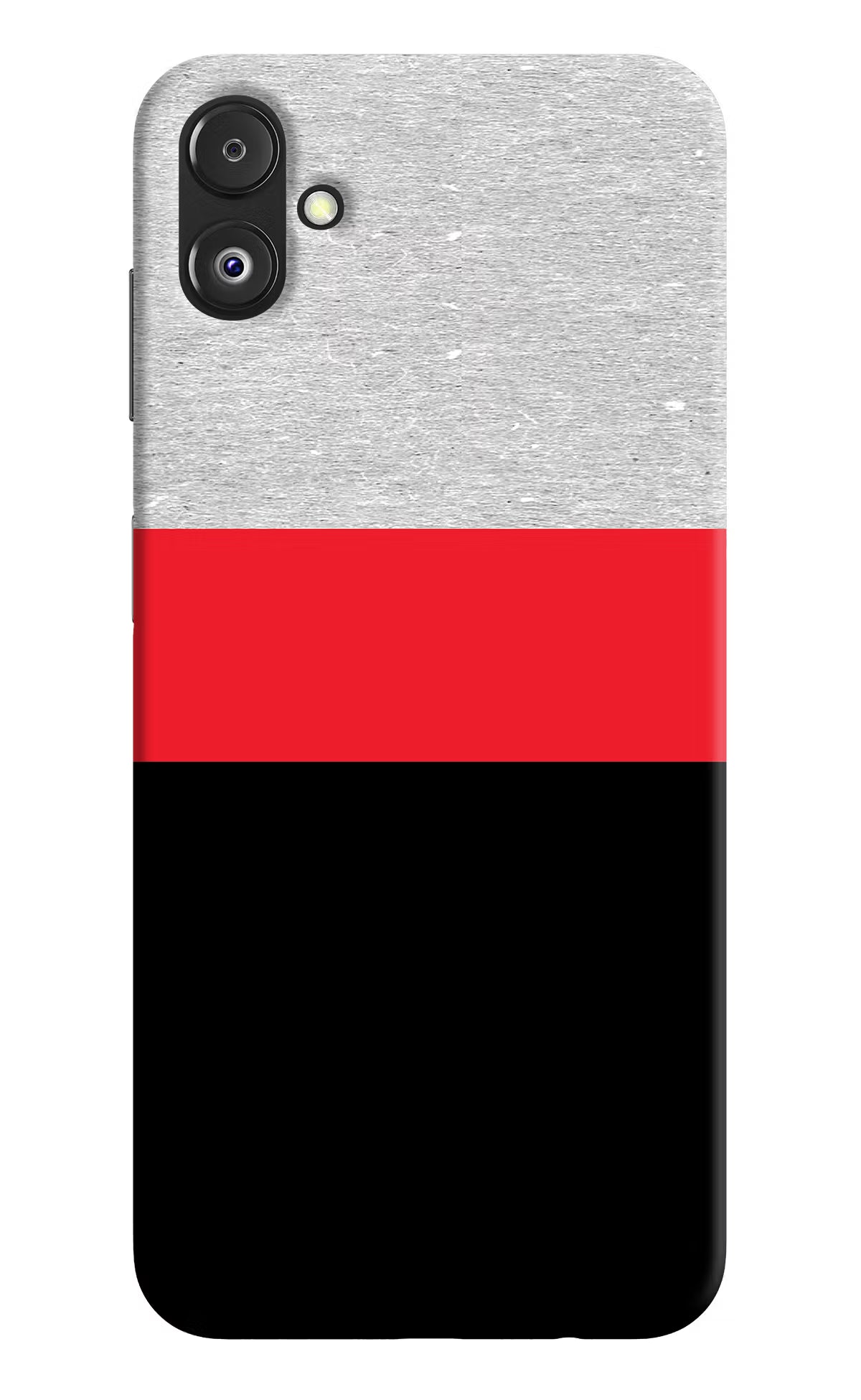 Tri Color Pattern Samsung F14 5G Back Cover