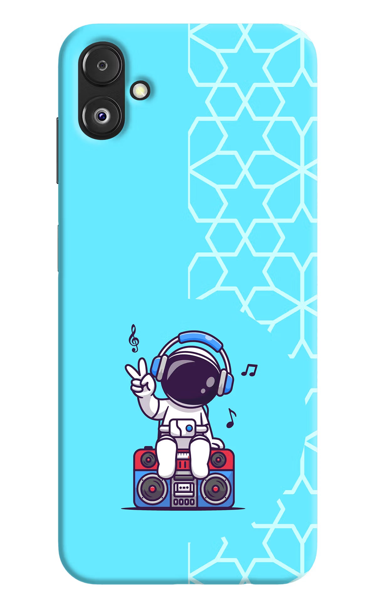 Cute Astronaut Chilling Samsung F14 5G Back Cover