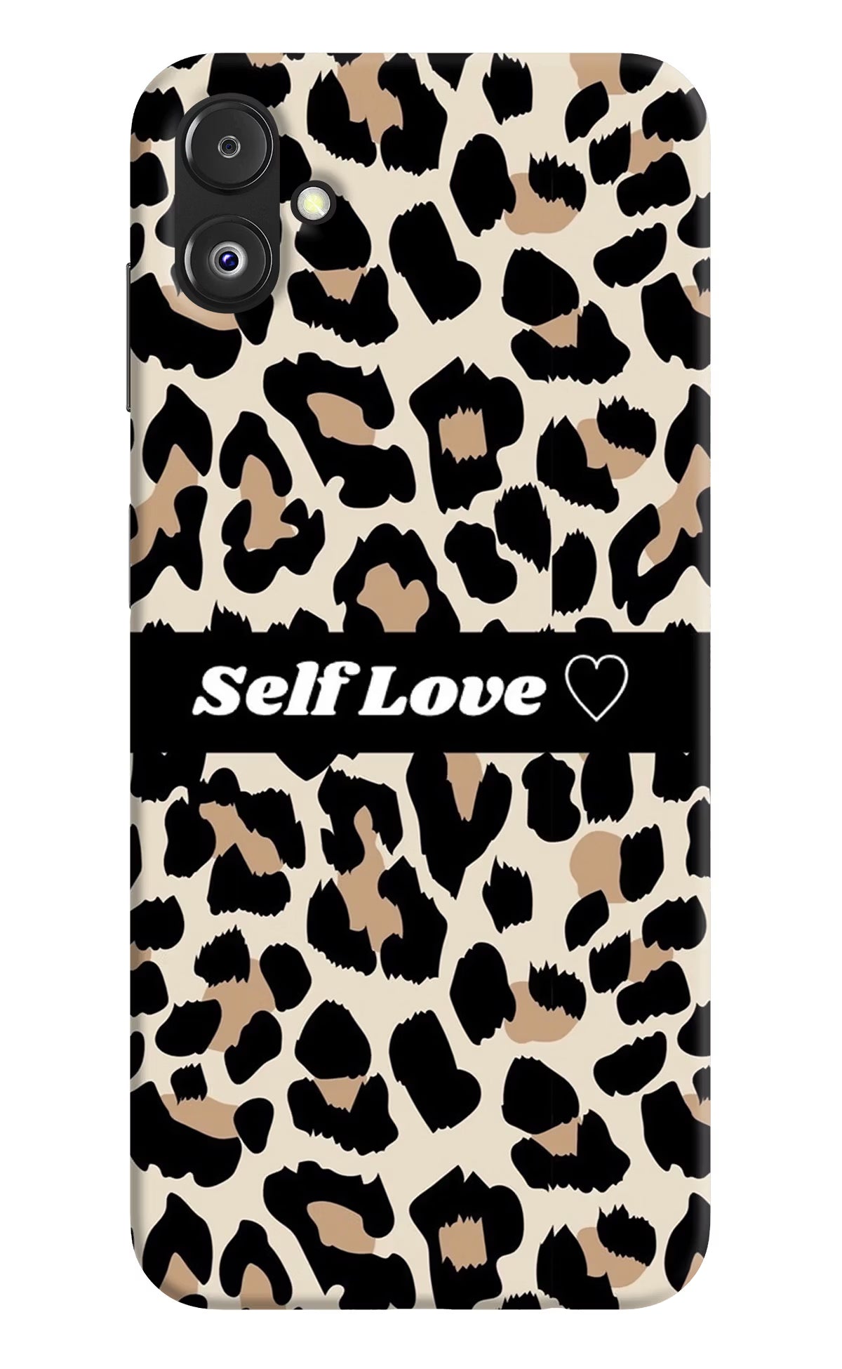 Leopard Print Self Love Samsung F14 5G Back Cover