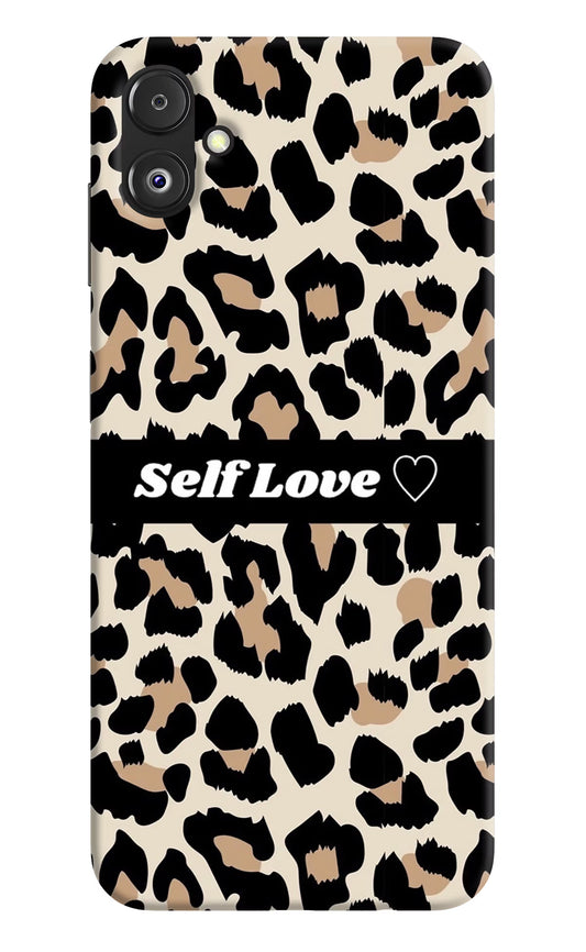 Leopard Print Self Love Samsung F14 5G Back Cover