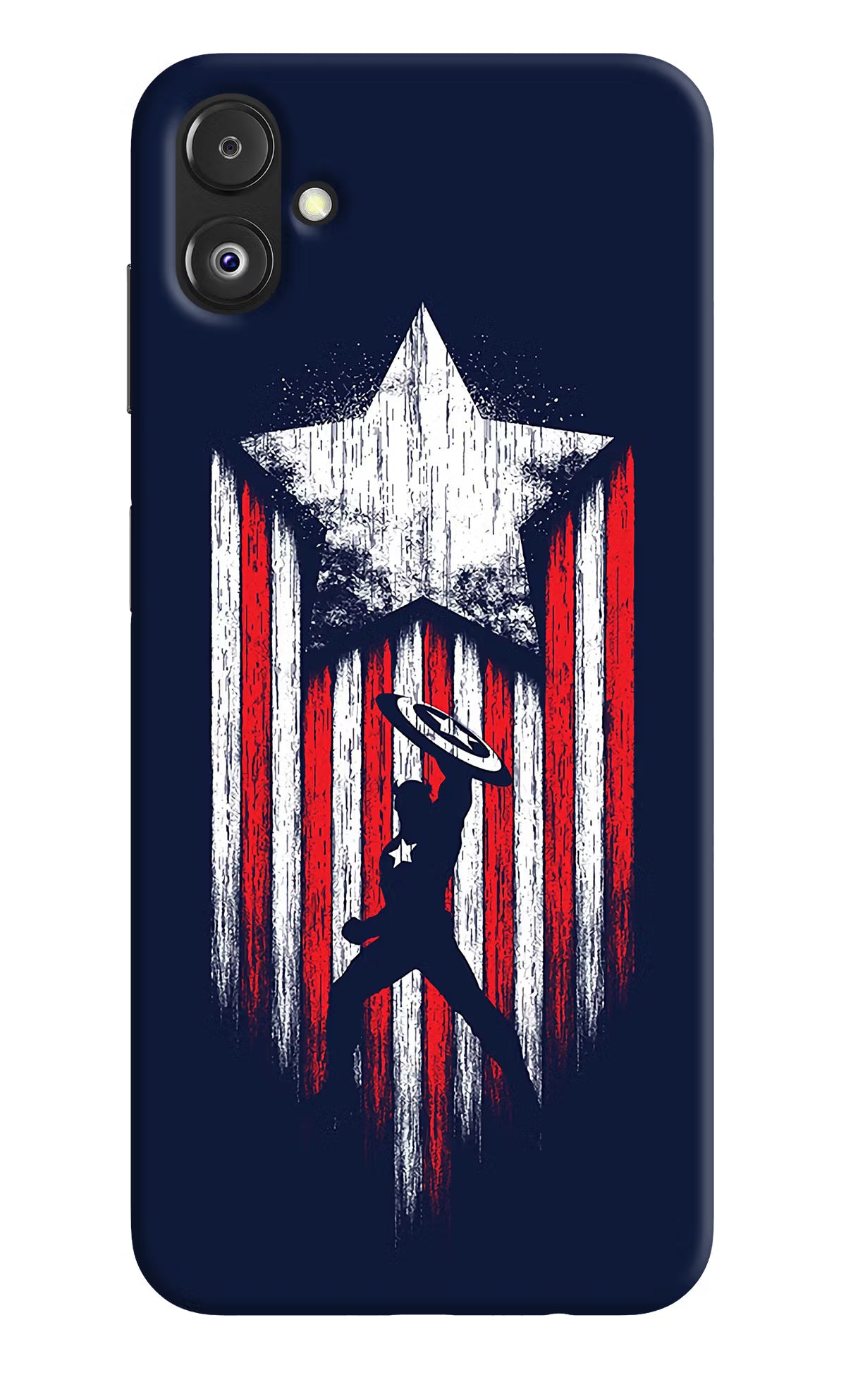Captain America Marvel Art Samsung F14 5G Back Cover
