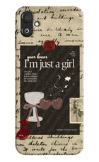 I am just a girl Samsung F14 5G Back Cover