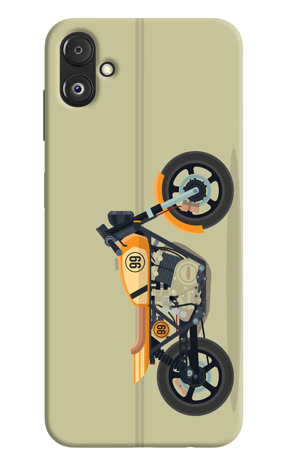 Vertical Speedster Samsung F14 5G Back Cover