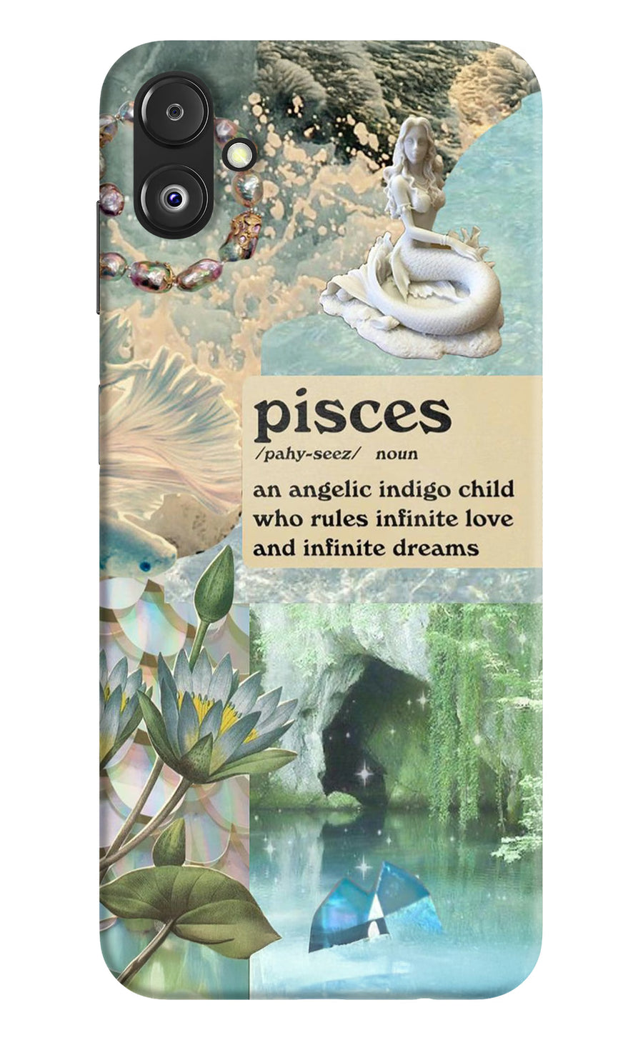 Pisces Zodiac Samsung F14 5G Back Cover, Hard case