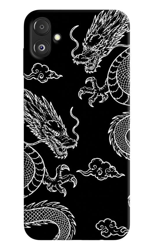 Twin Dragons Samsung F14 5G Hard Case Back Cover by Casekaro