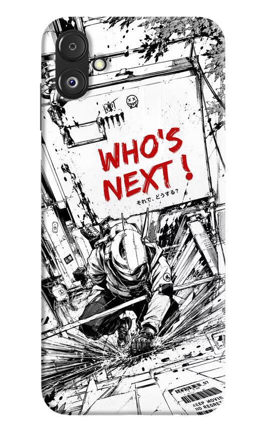 Who's Next Samsung F14 5G Hard Case Back Cover by Casekaro