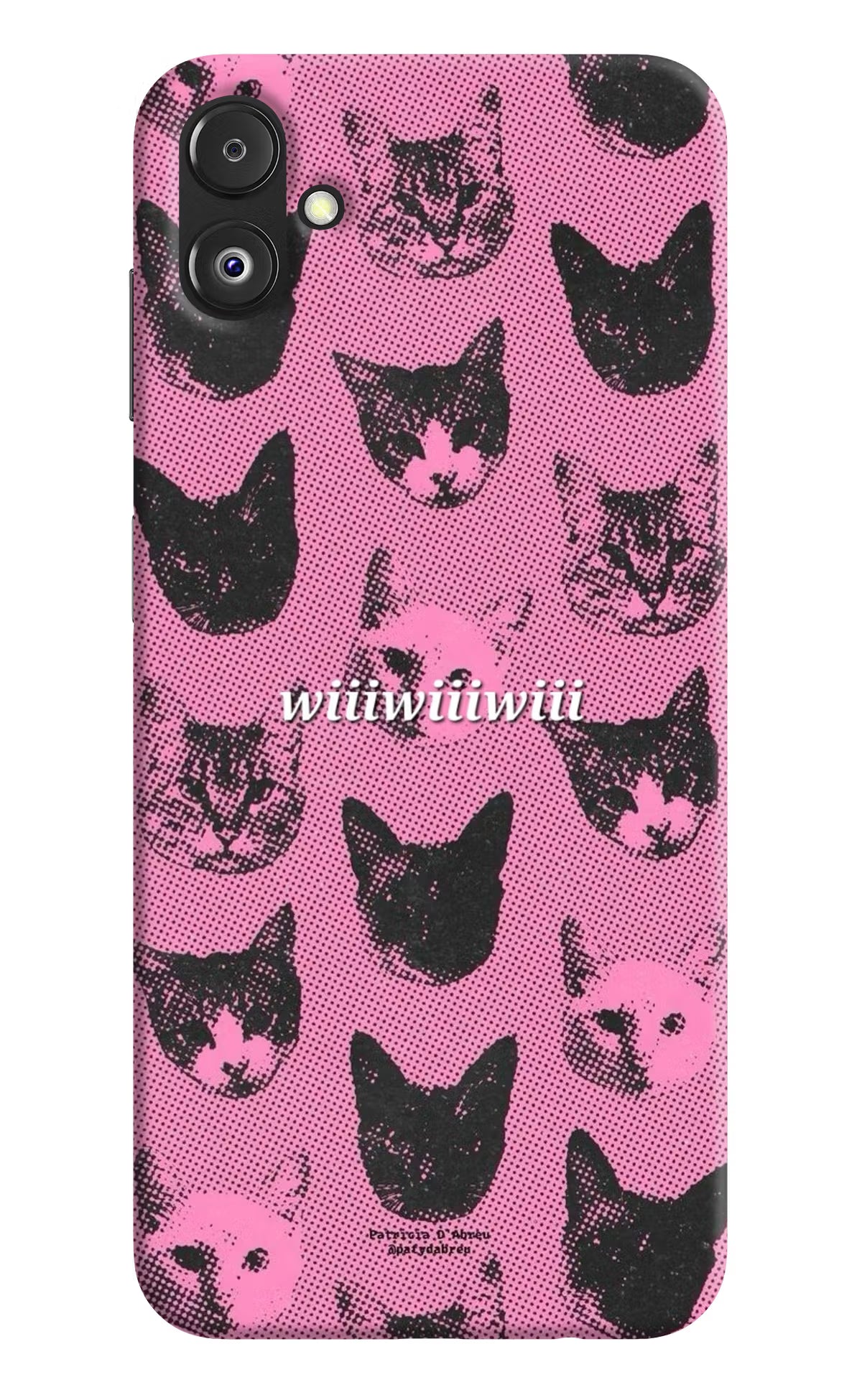 Pink Cats Samsung F14 5G Back Cover