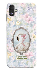 Pretty Mind Pretty Soul Samsung F14 5G Hard Case Back Cover by Casekaro
