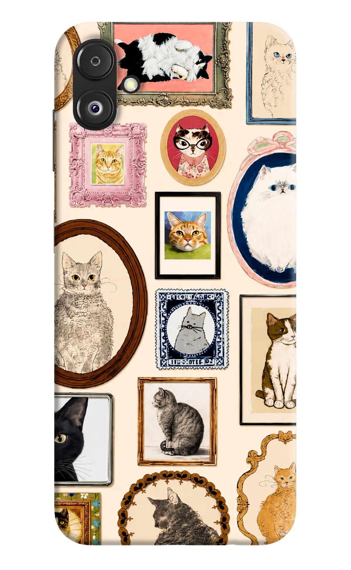 Mirror Cats Samsung F14 5G Back Cover
