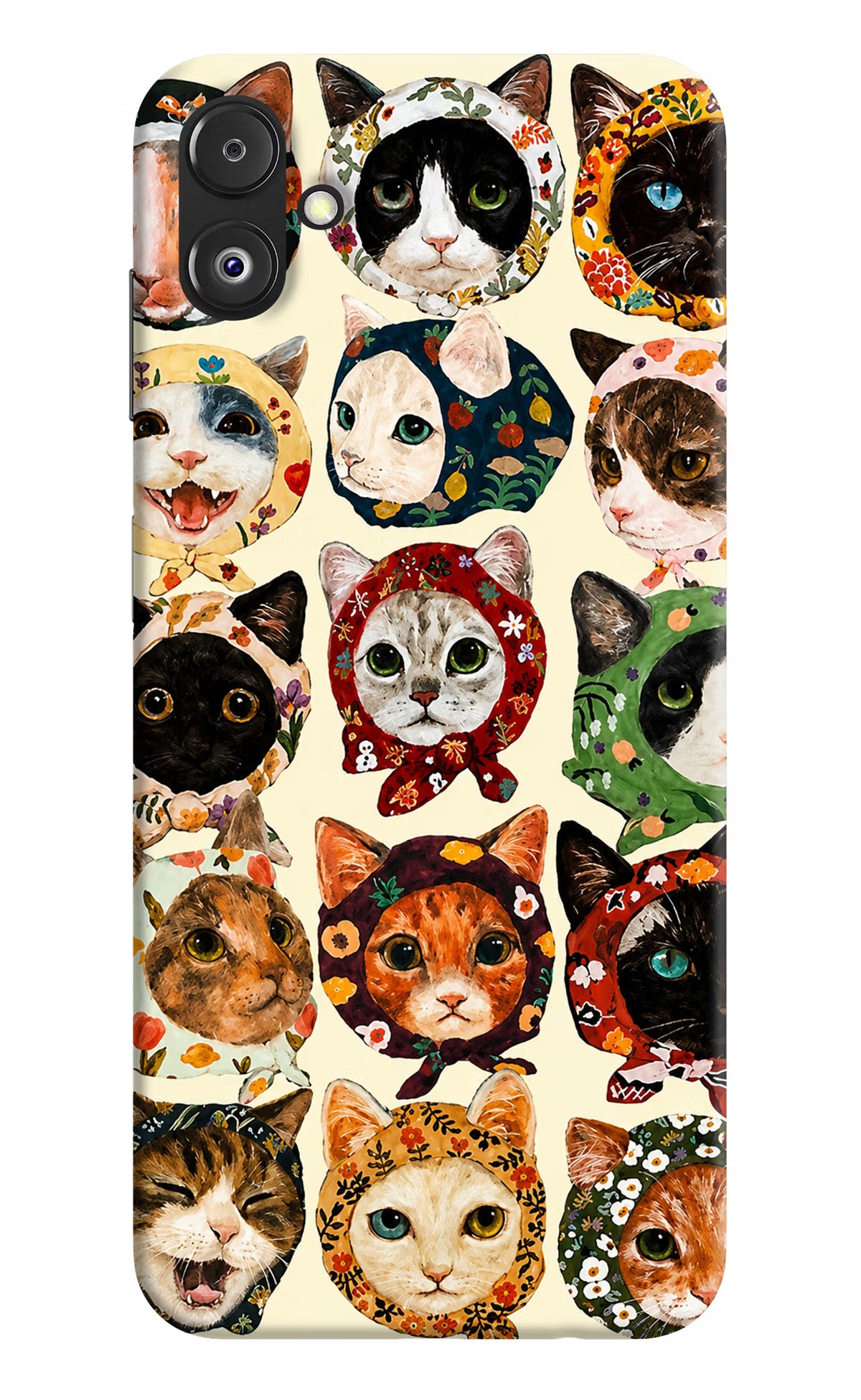 Cool Cat Samsung F14 5G Back Cover