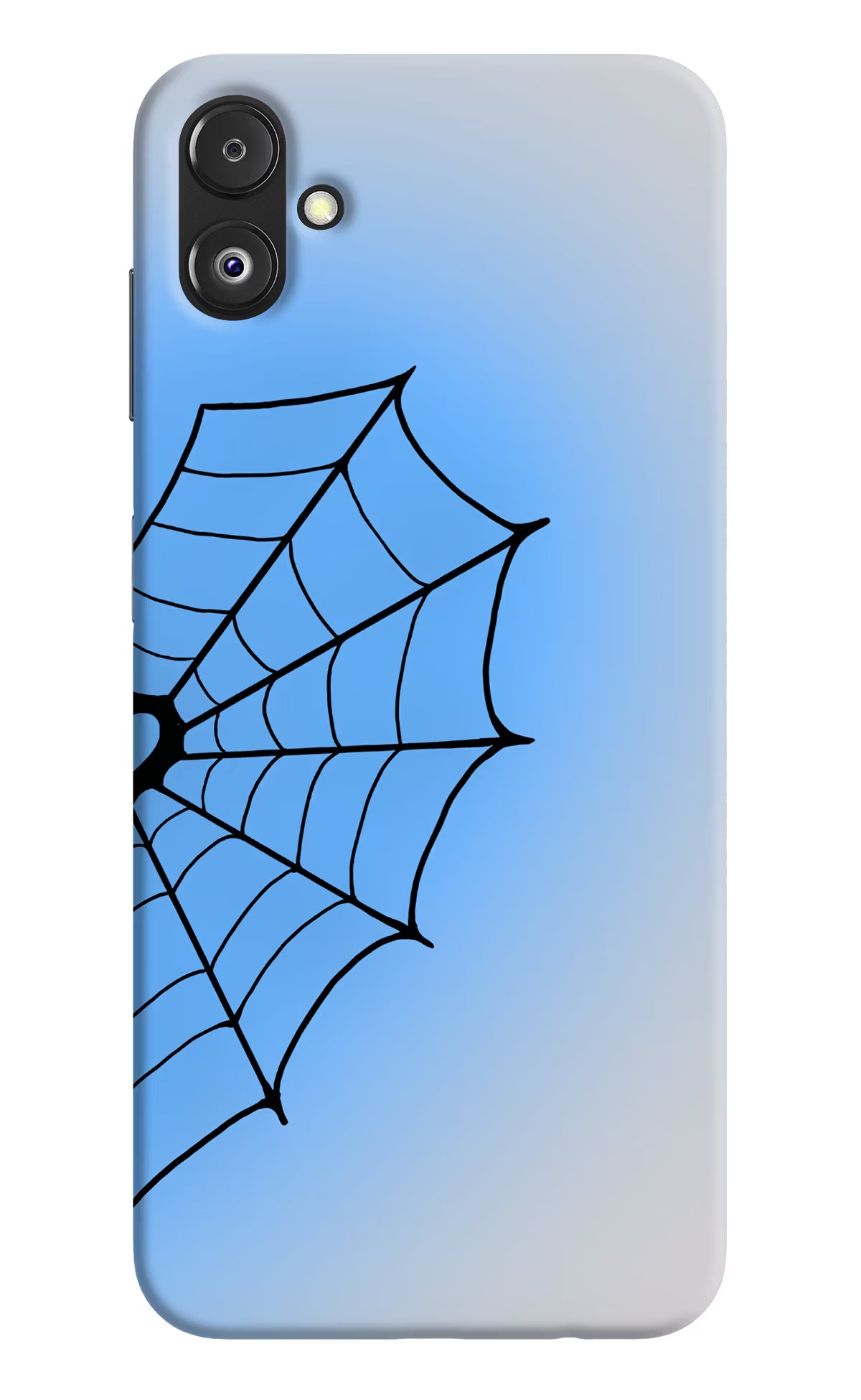 Blue Web Samsung F14 5G Back Cover