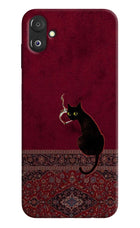 Midnight Cat Samsung F14 5G Hard Case Back Cover by Casekaro