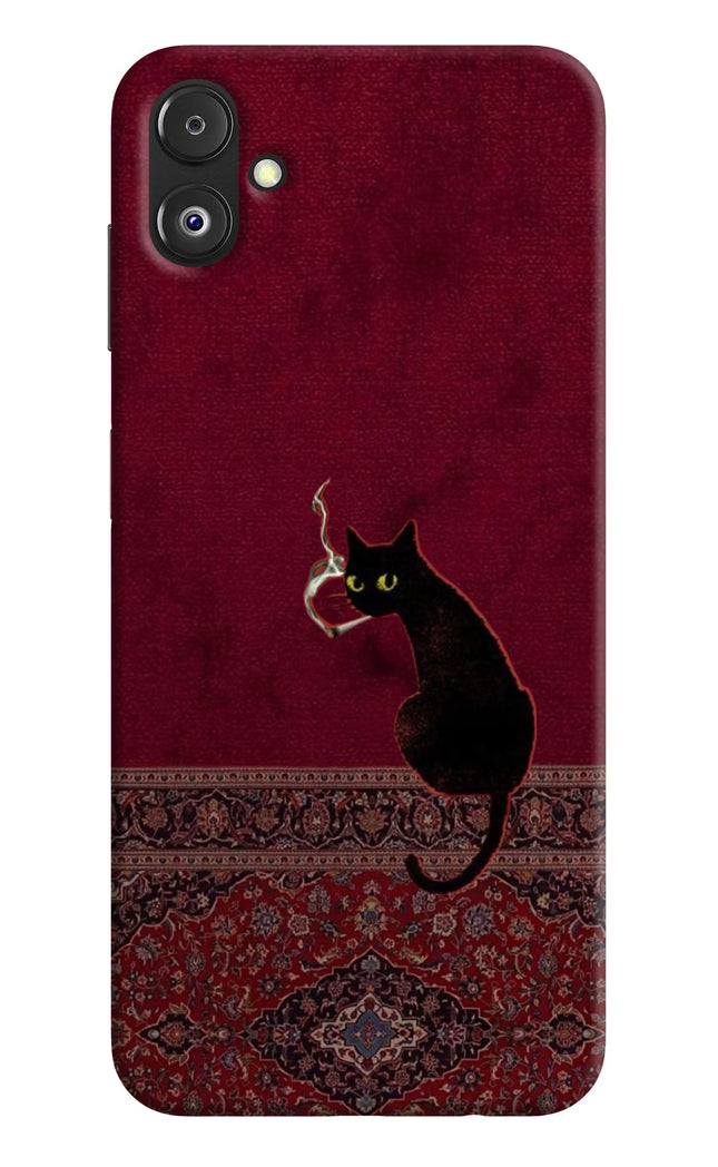 Midnight Cat Samsung F14 5G Hard Case Back Cover by Casekaro