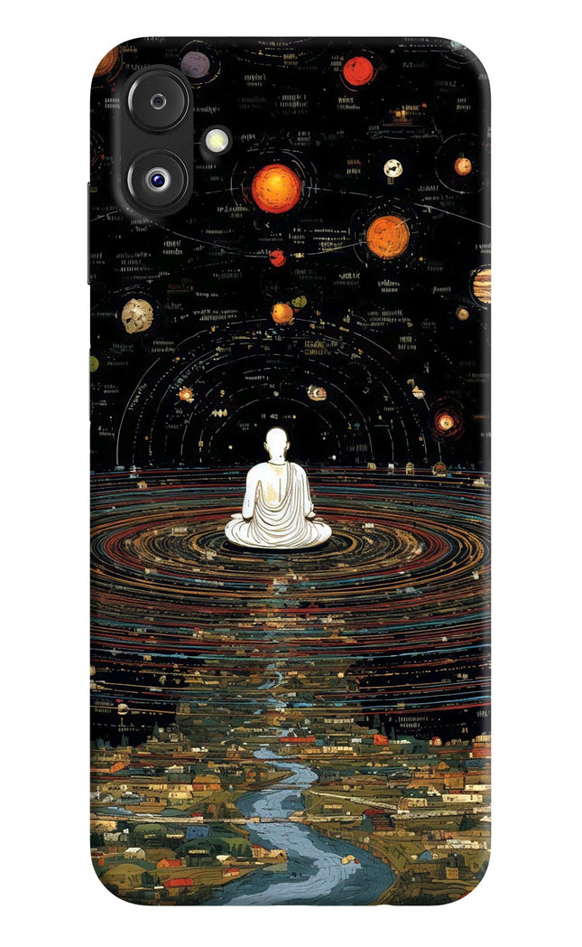 Space Monk Samsung F14 5G Hard Case Back Cover by Casekaro