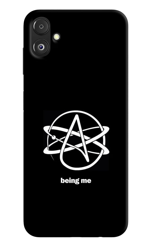 Atheist Symbol Samsung F14 5G Hard Case Back Cover by Casekaro