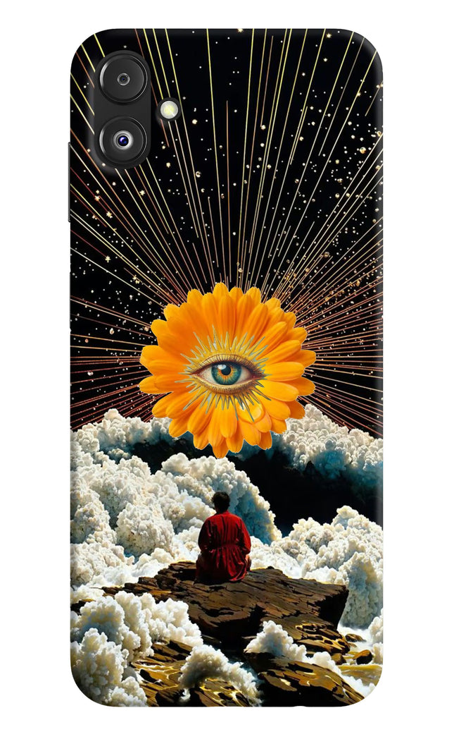 Cosmic Flower Samsung F14 5G Hard Case Back Cover by Casekaro