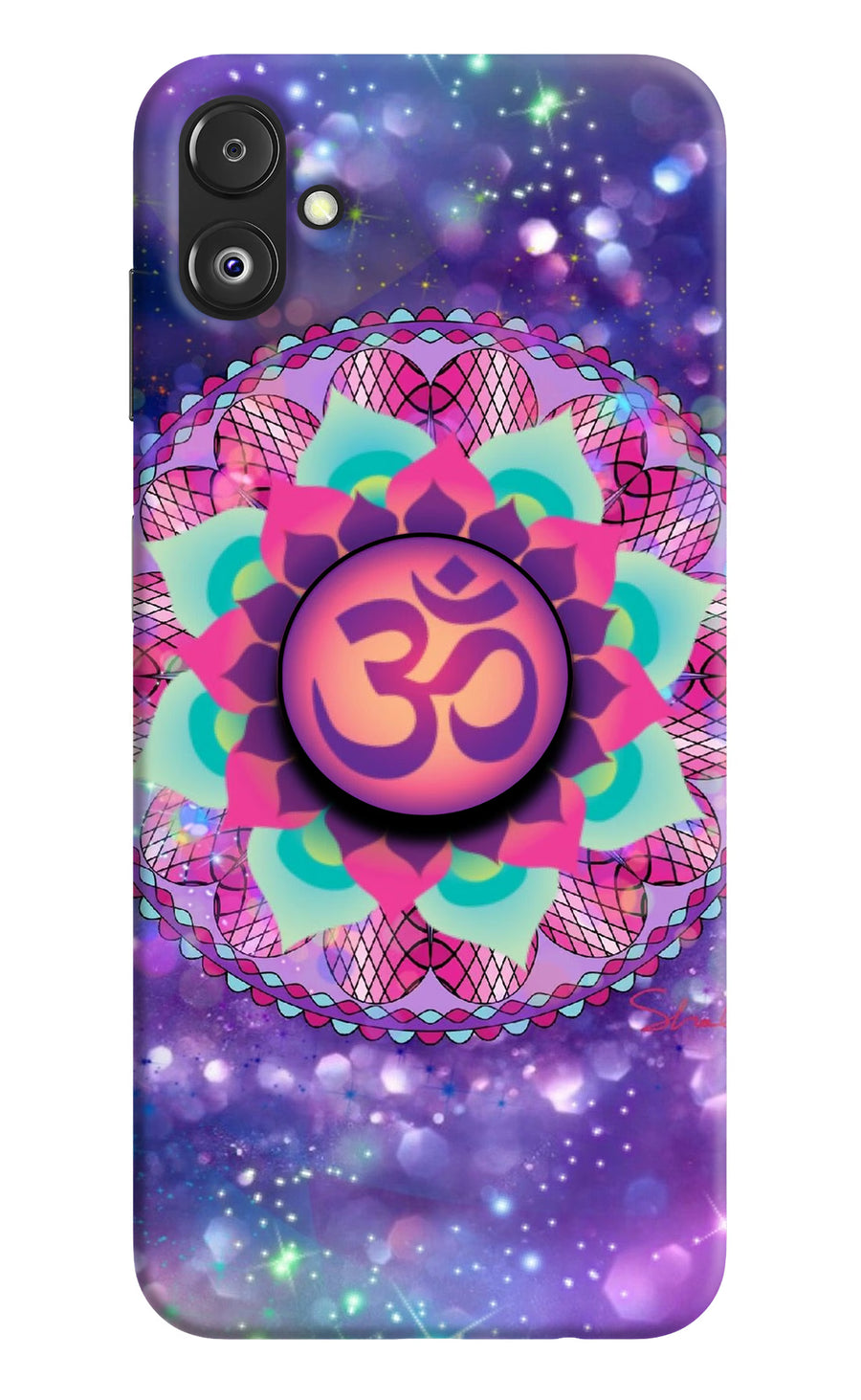 Om Purple Samsung F14 5G Pop Case, Hard case