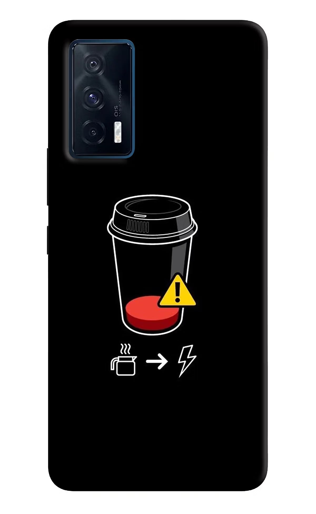 Coffee iQOO 7 5G Back Cover