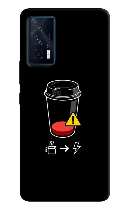 Coffee iQOO 7 5G Back Cover