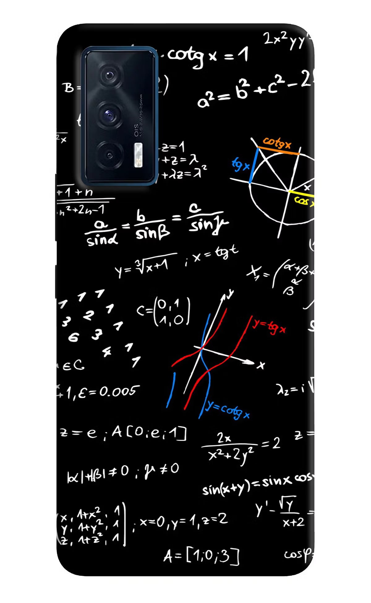 Mathematics Formula iQOO 7 5G Back Cover