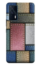 Multicolor Jeans iQOO 7 5G Hard Case Back Cover by Casekaro