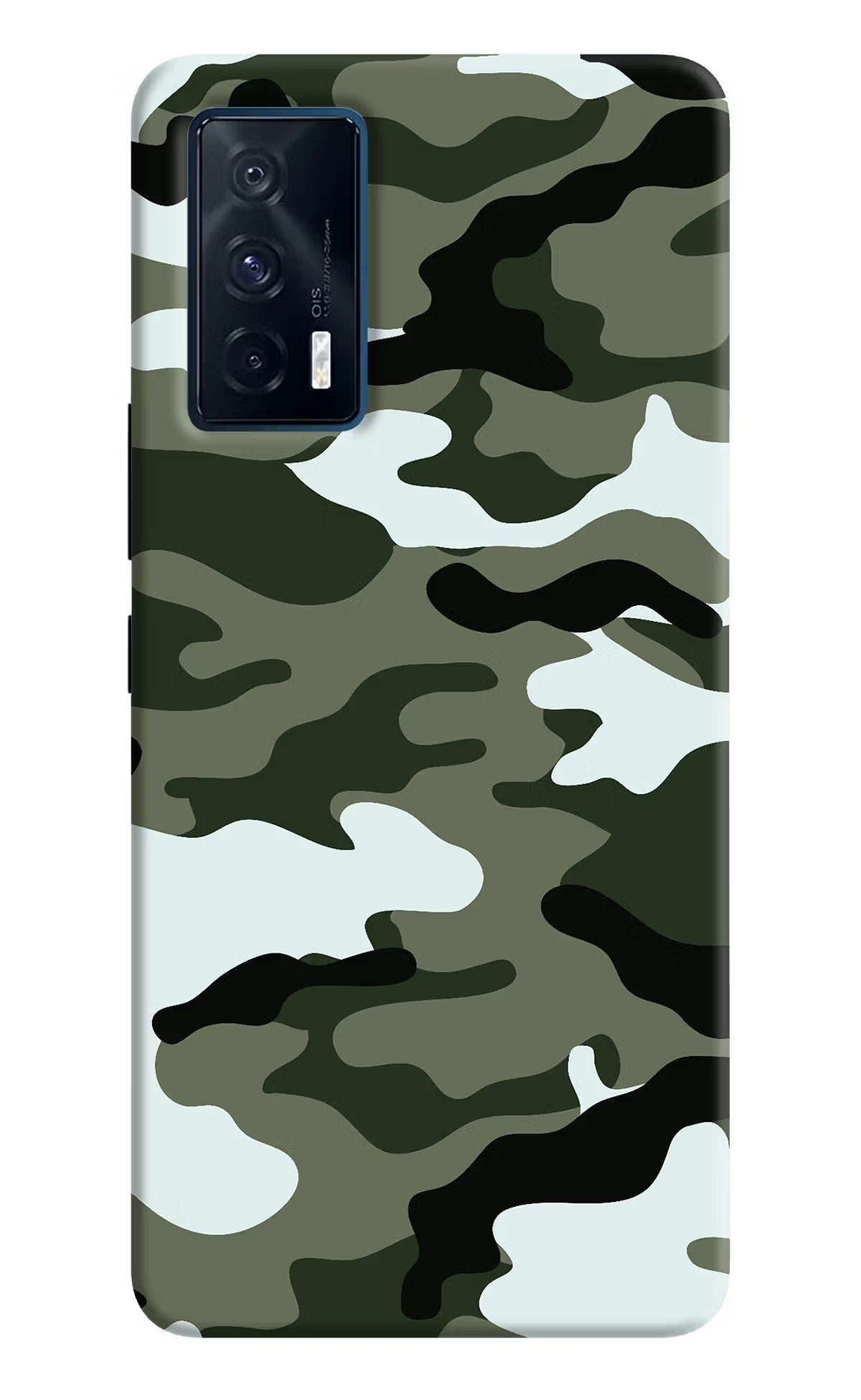 Camouflage iQOO 7 5G Back Cover